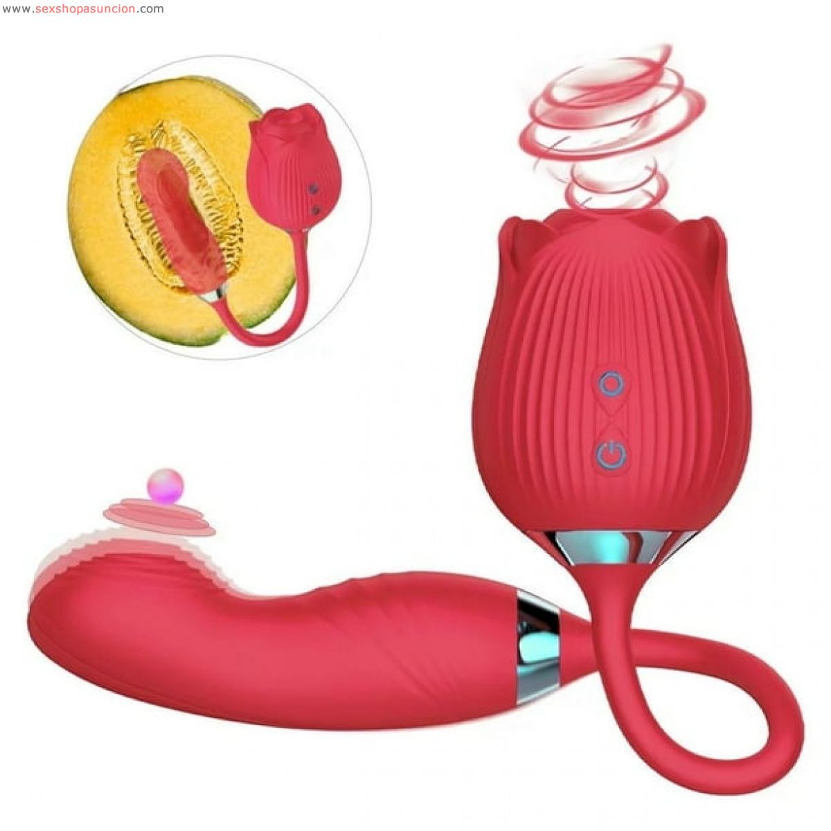 Finger Rose Vibrador